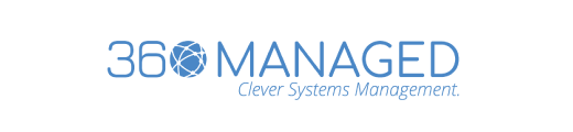 360 managed clever system brand logo 360 managed clever system brand logo