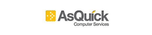as quick computer sciences brand logo as quick computer sciences brand logo